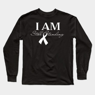 I'M STILL STANDING RIBBON ALZHEIMER AWARENESS Gift Long Sleeve T-Shirt